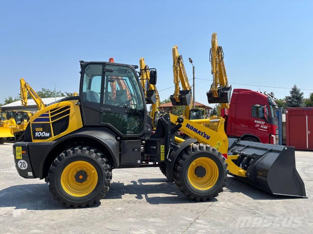Komatsu WA 100 M-8 Mini homlokrakodók