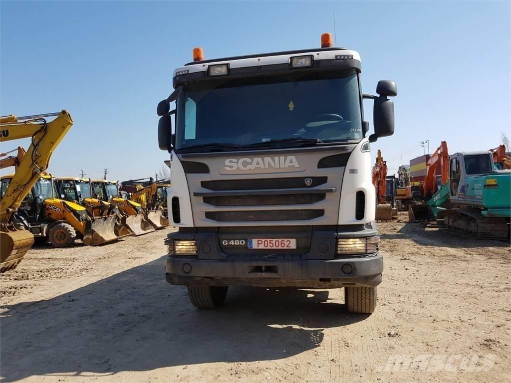 Scania G480 8x4 Hidraulikus konténerszállító