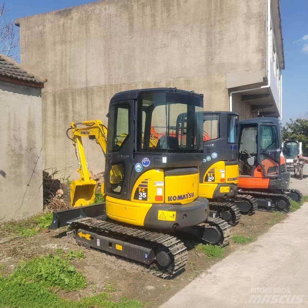 Komatsu PC 35 Lánctalpas kotrók