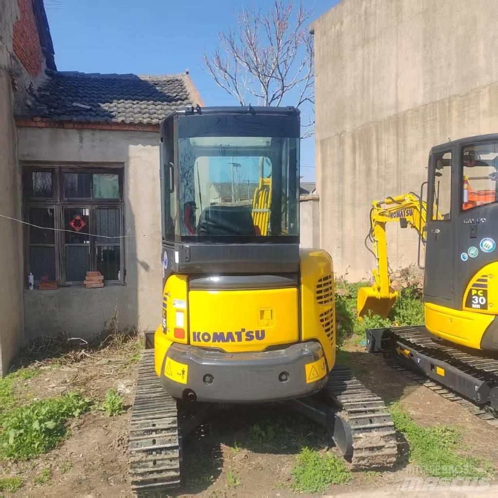 Komatsu PC 35 Lánctalpas kotrók