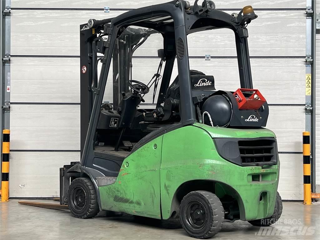 Linde H16T Gázüzemű targoncák