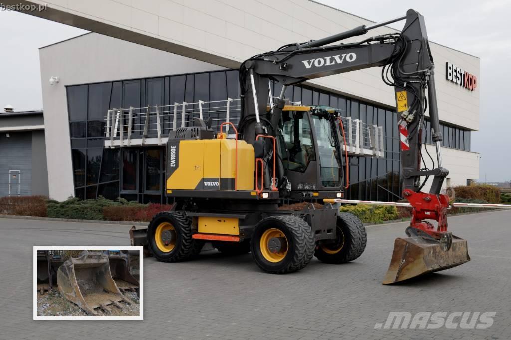 Volvo EWR 150 E Gumikerekes kotrók