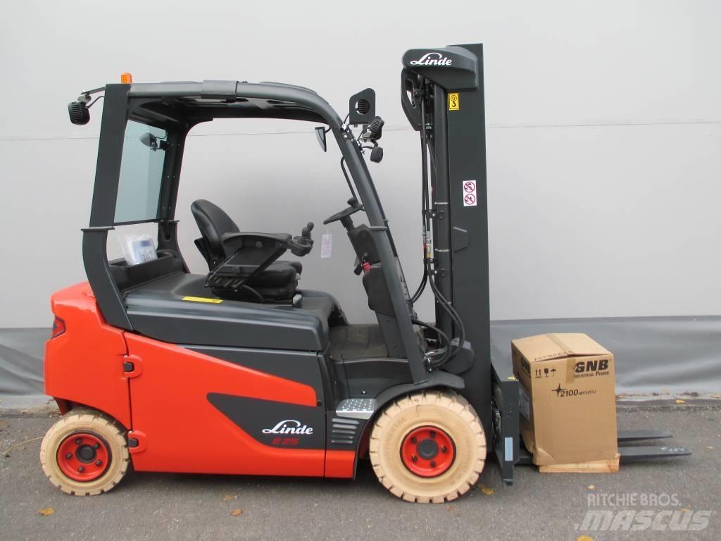 Linde E25S Elektromos targoncák