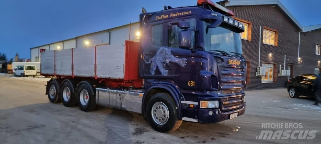 Scania R 500 8X4 Hidraulikus konténerszállító