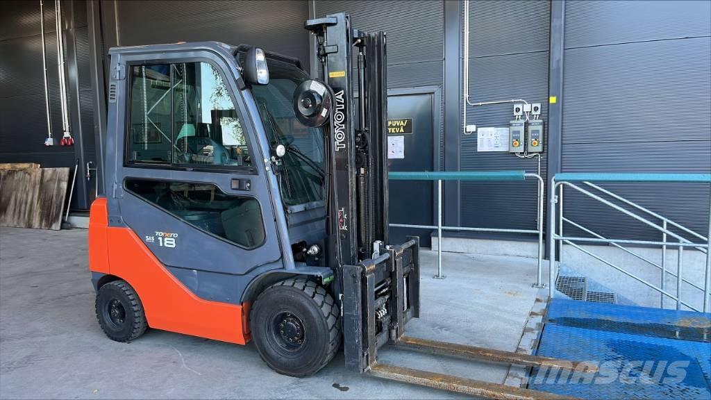 Toyota 02-8 FDF 18 Dízel targoncák