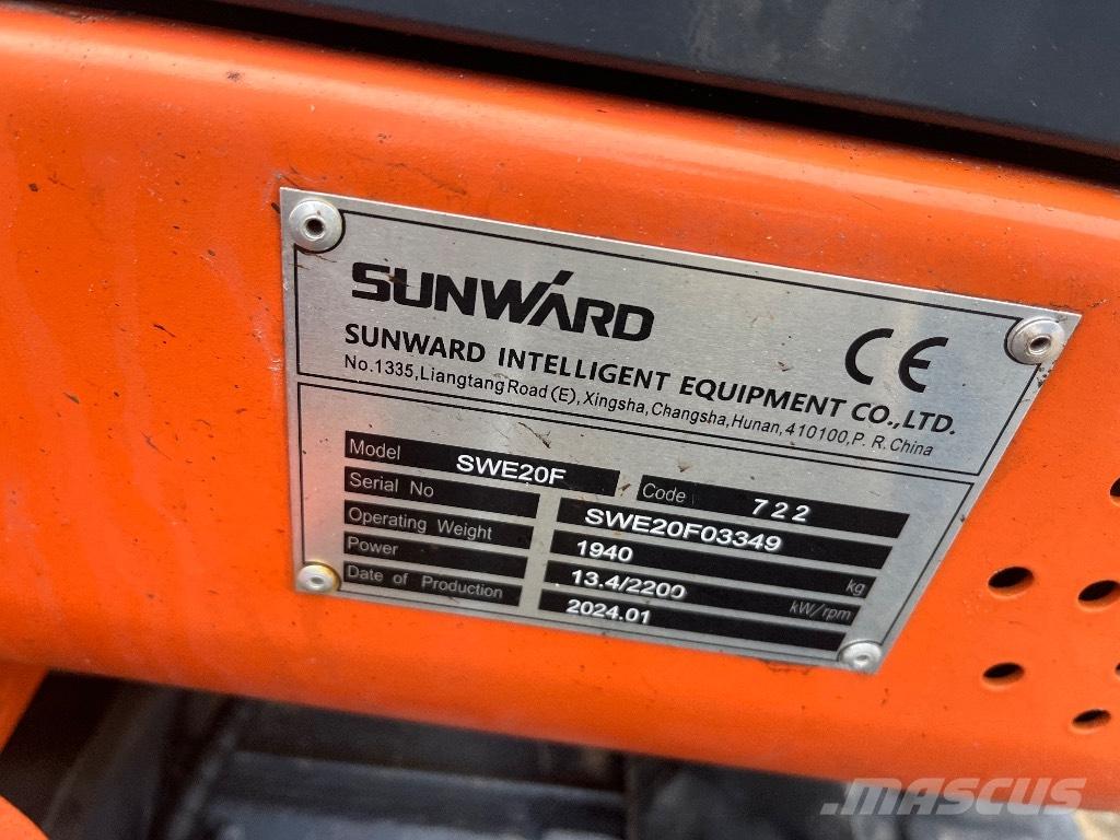 Sunward SWE 20 F Mini kotrók < 7t