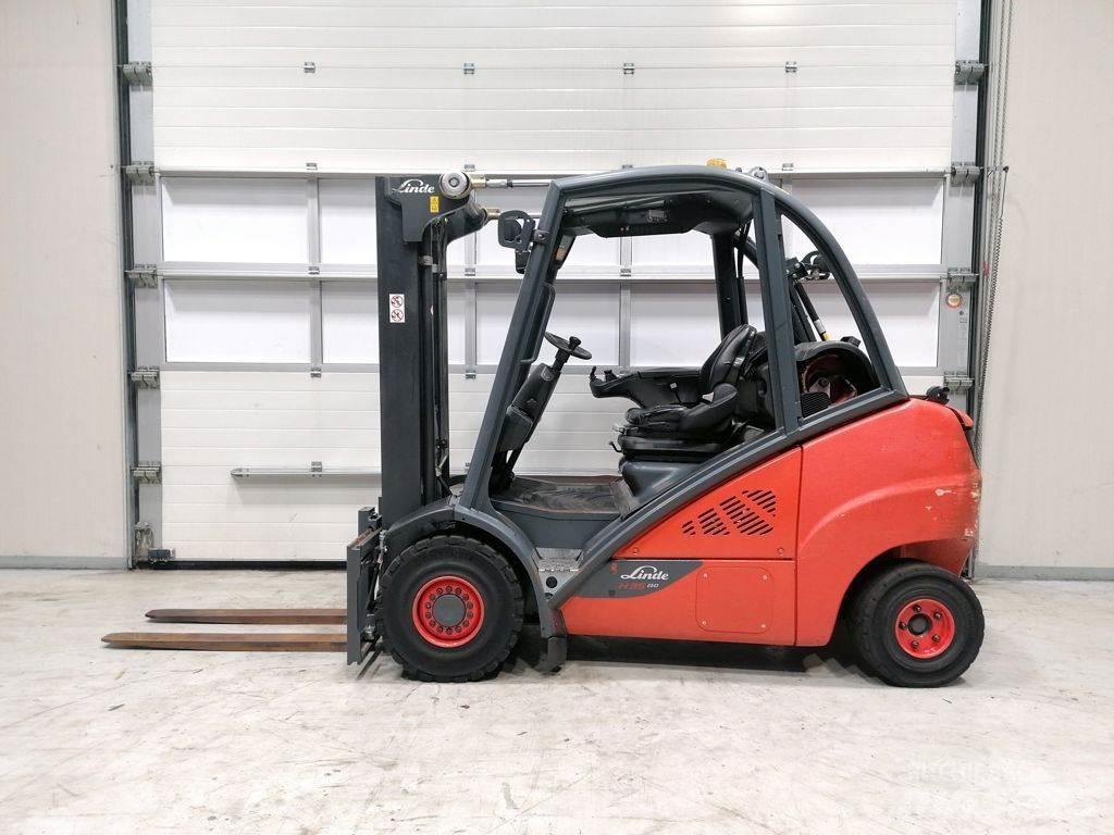 Linde H35T-02 Gázüzemű targoncák