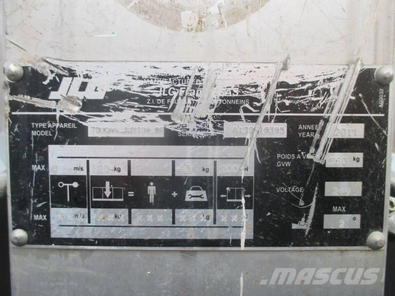 JLG Toucan Junior 8 Személyemelők