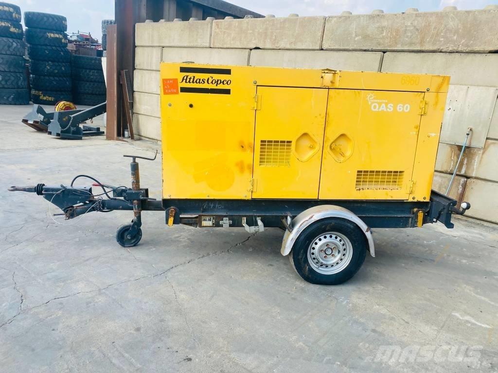 Atlas Copco QAS 60 Dízel áramfejlesztők