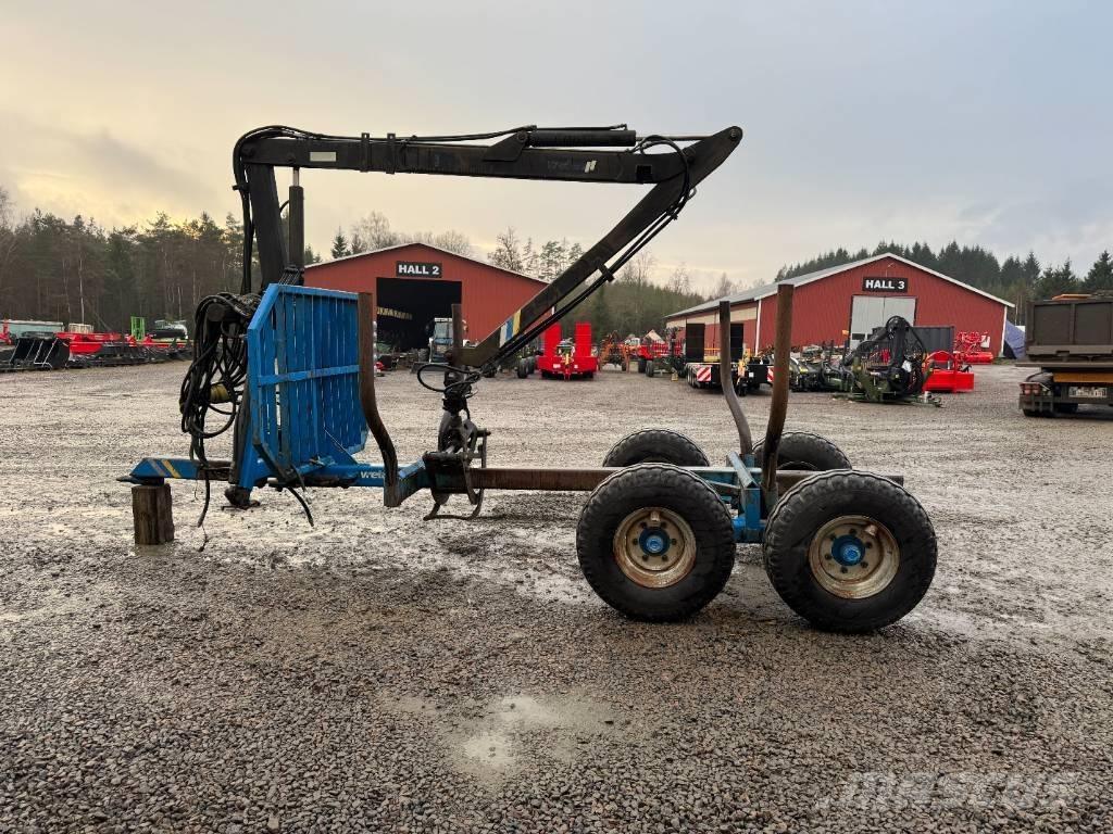 Vreten HVV 7,0 Erdészeti pótkocsik