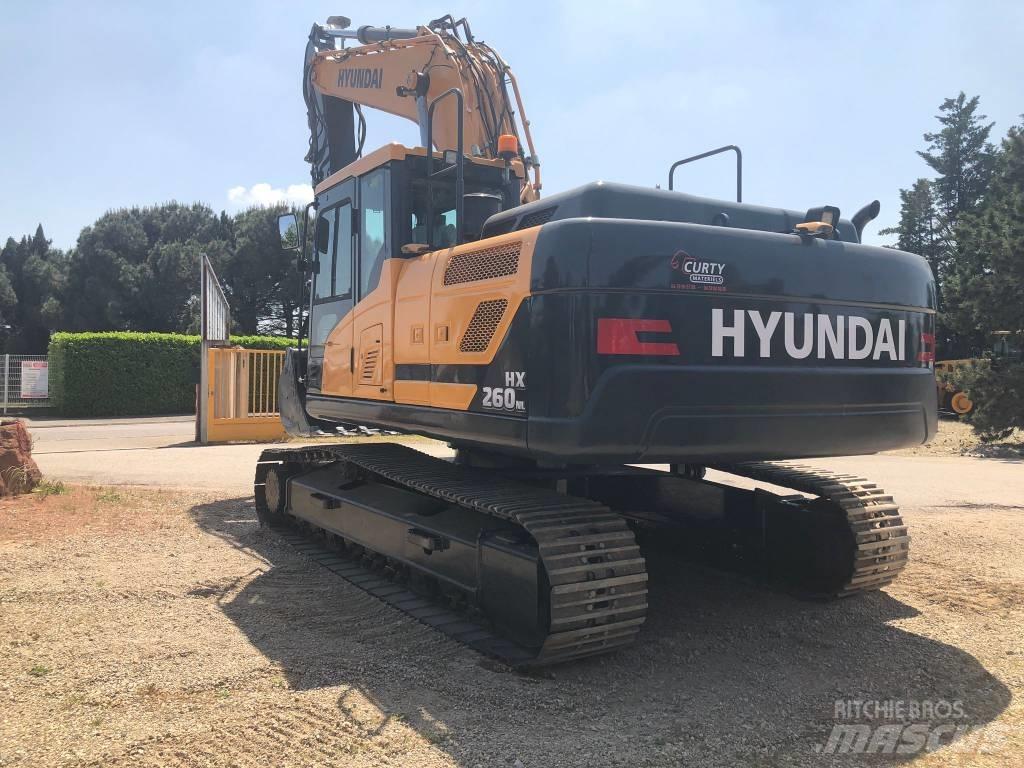 Hyundai HX260NL Lánctalpas kotrók