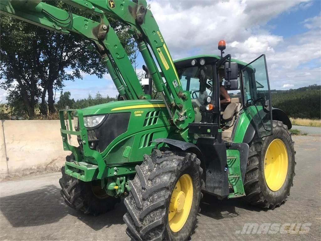 John Deere 6155M Traktorok