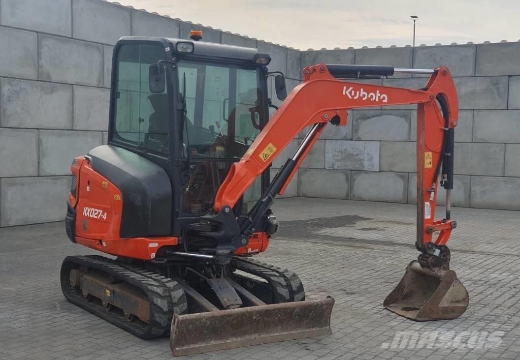 Kubota KX027-4 Mini kotrók < 7t