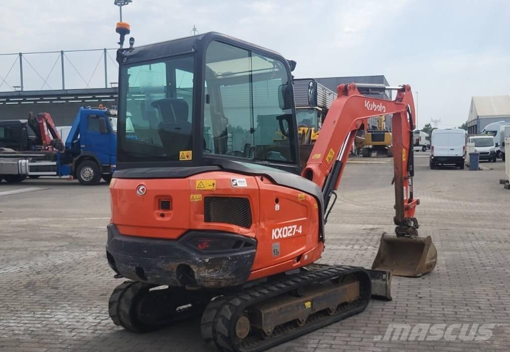 Kubota KX027-4 Mini kotrók < 7t