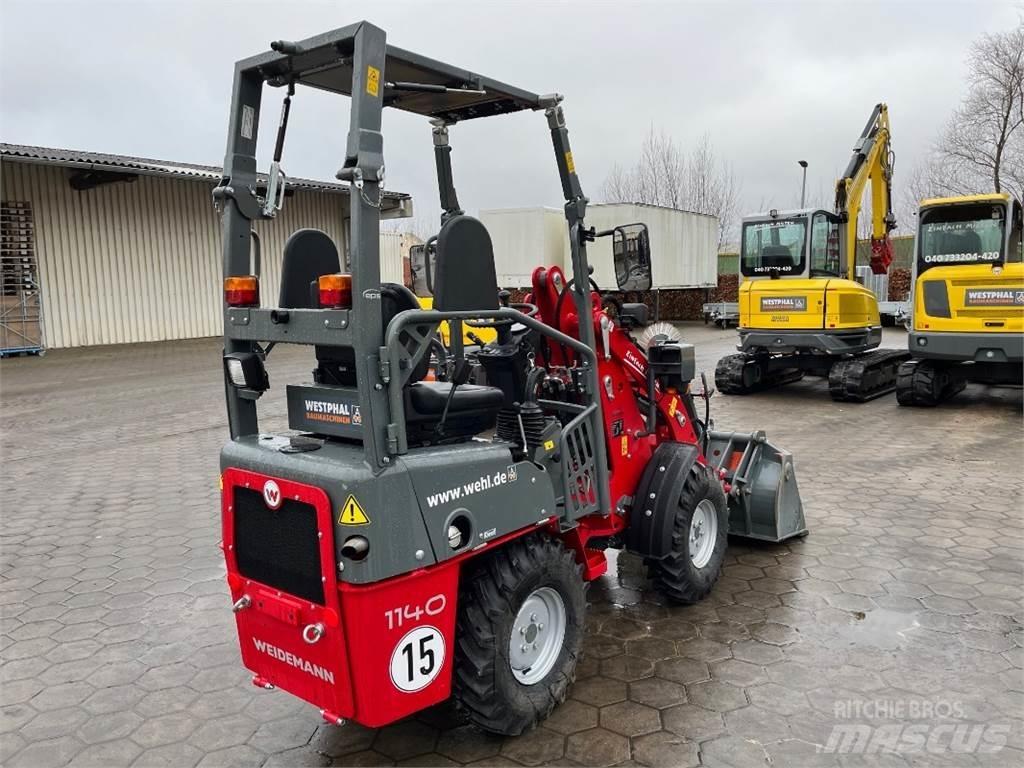 Weidemann WM1140 Gumikerekes homlokrakodók