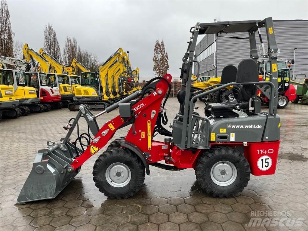 Weidemann WM1140 Gumikerekes homlokrakodók
