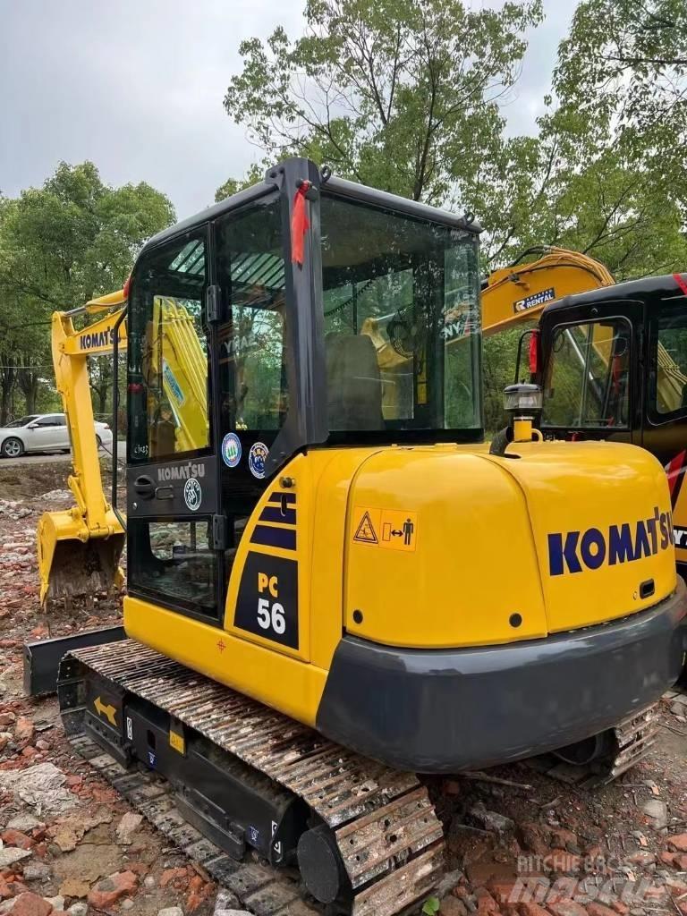 Komatsu PC56-7 Lánctalpas kotrók