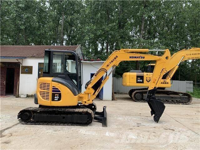 Komatsu pc40mr Mini kotrók < 7t