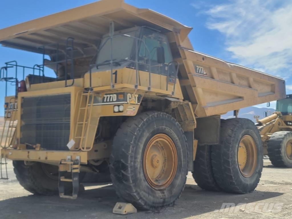 CAT 777D Csuklósdömperek