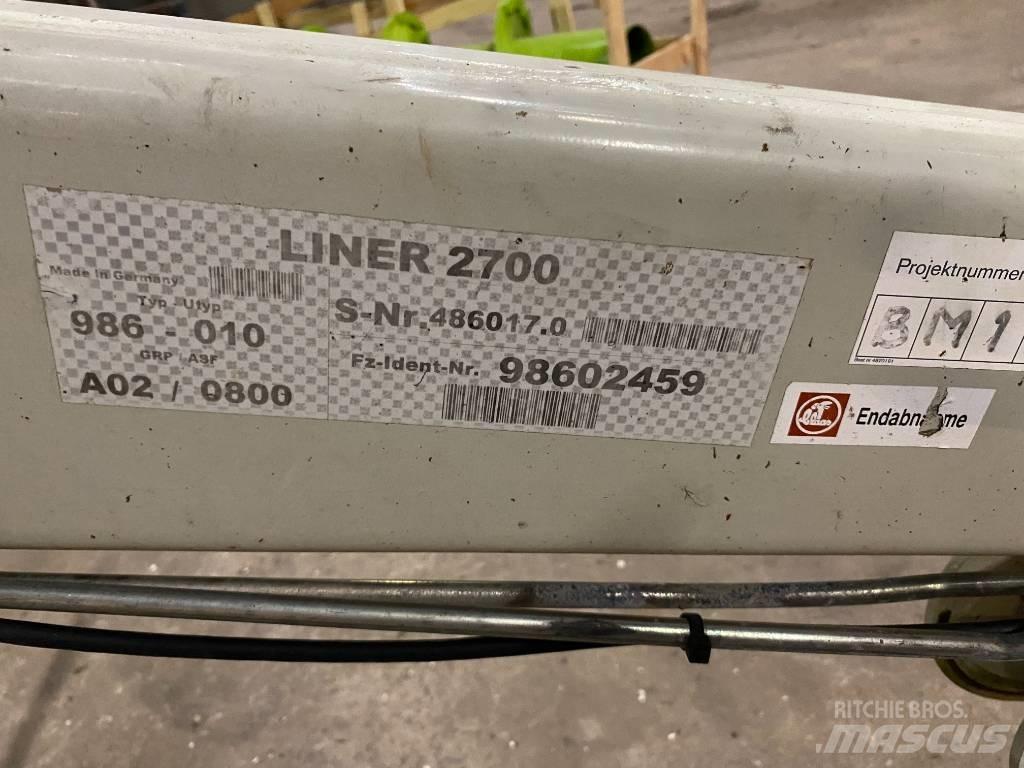 CLAAS Liner 2700 Rendforgatók