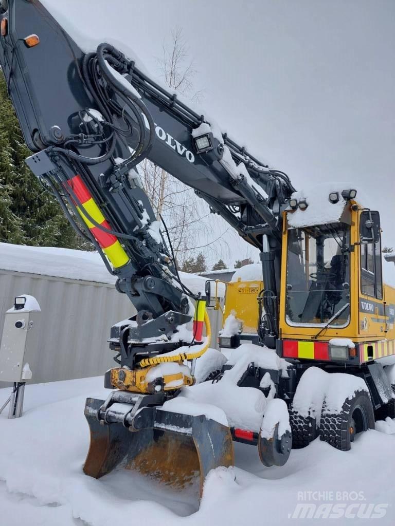 Volvo EW 200 Gumikerekes kotrók