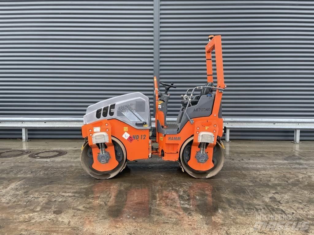Hamm HD 12 VV Ikerdobos hengerek