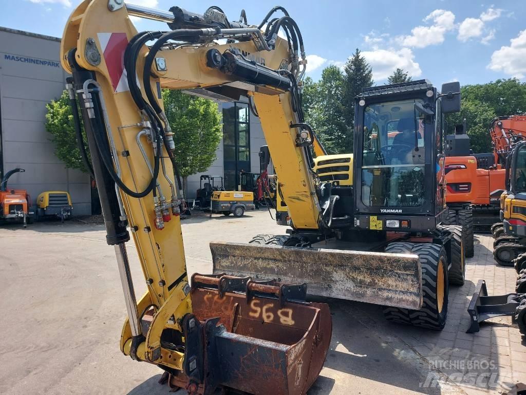Yanmar B 95 W Gumikerekes kotrók