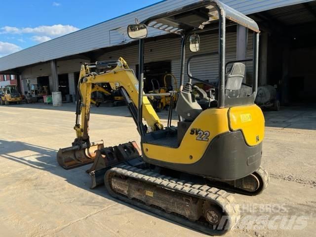 Yanmar SV 22 Mini kotrók < 7t