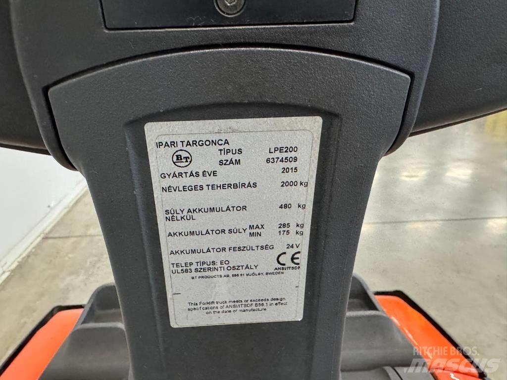 Toyota 10792 LPE 200 Elektromos targoncák