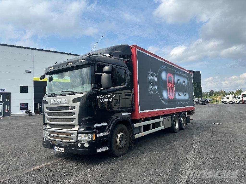 Scania R 450 Dobozos teherautók