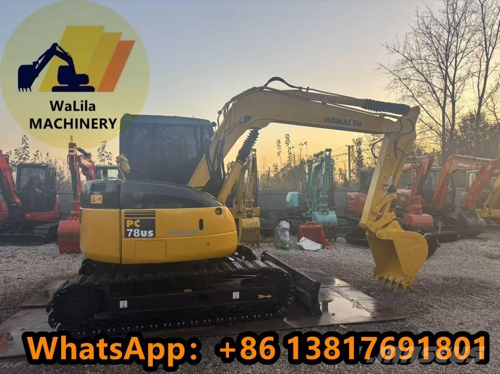Komatsu PC 78 US Mini kotrók < 7t