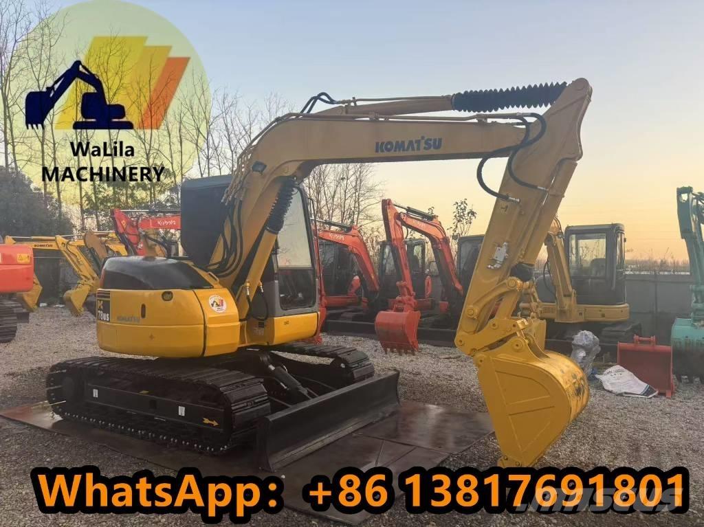 Komatsu PC 78 US Mini kotrók < 7t