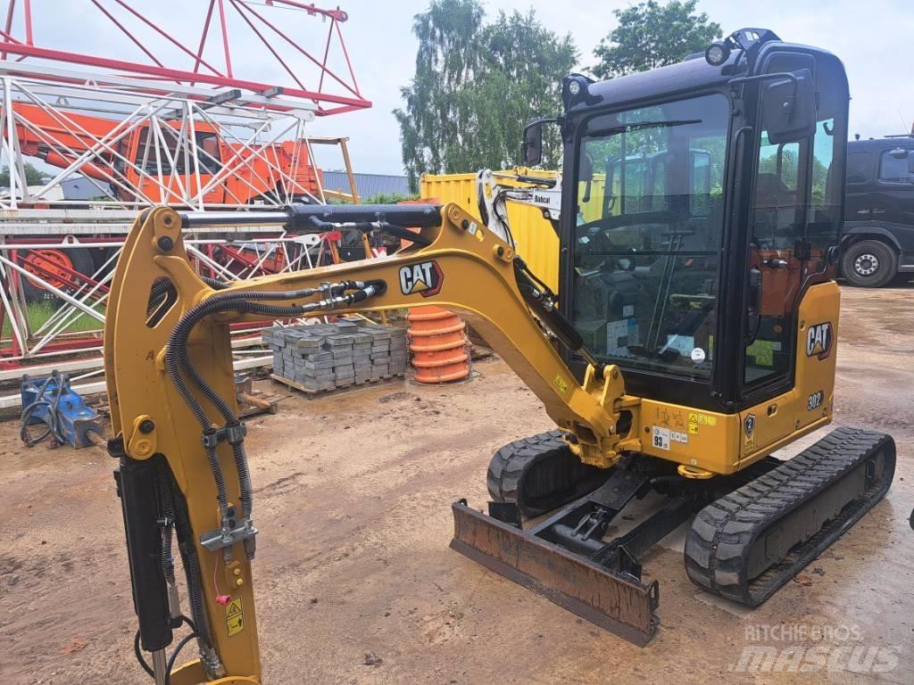 CAT 302cr Mini kotrók < 7t
