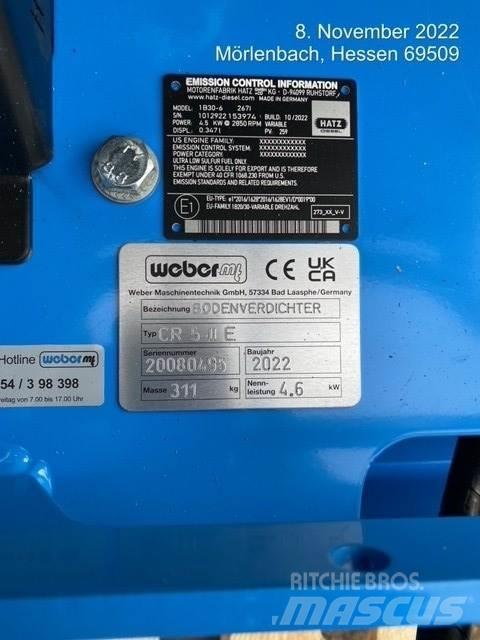 Weber CR5-II E Vibrátorok