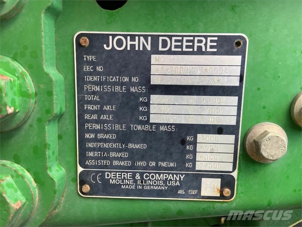 John Deere 5070M Traktorok