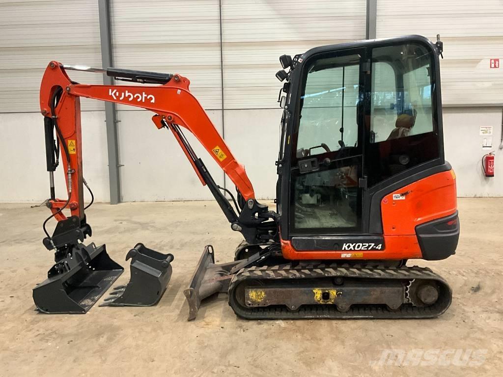 Kubota KX 027-4 Mini kotrók < 7t