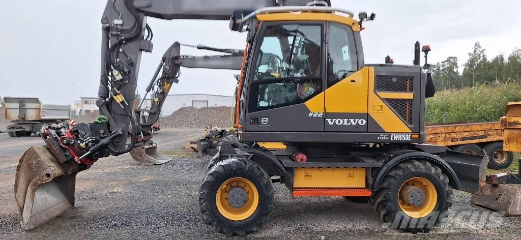 Volvo EWR 150 E Gumikerekes kotrók