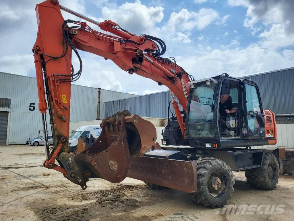 Hitachi ZX140W-6 Gumikerekes kotrók