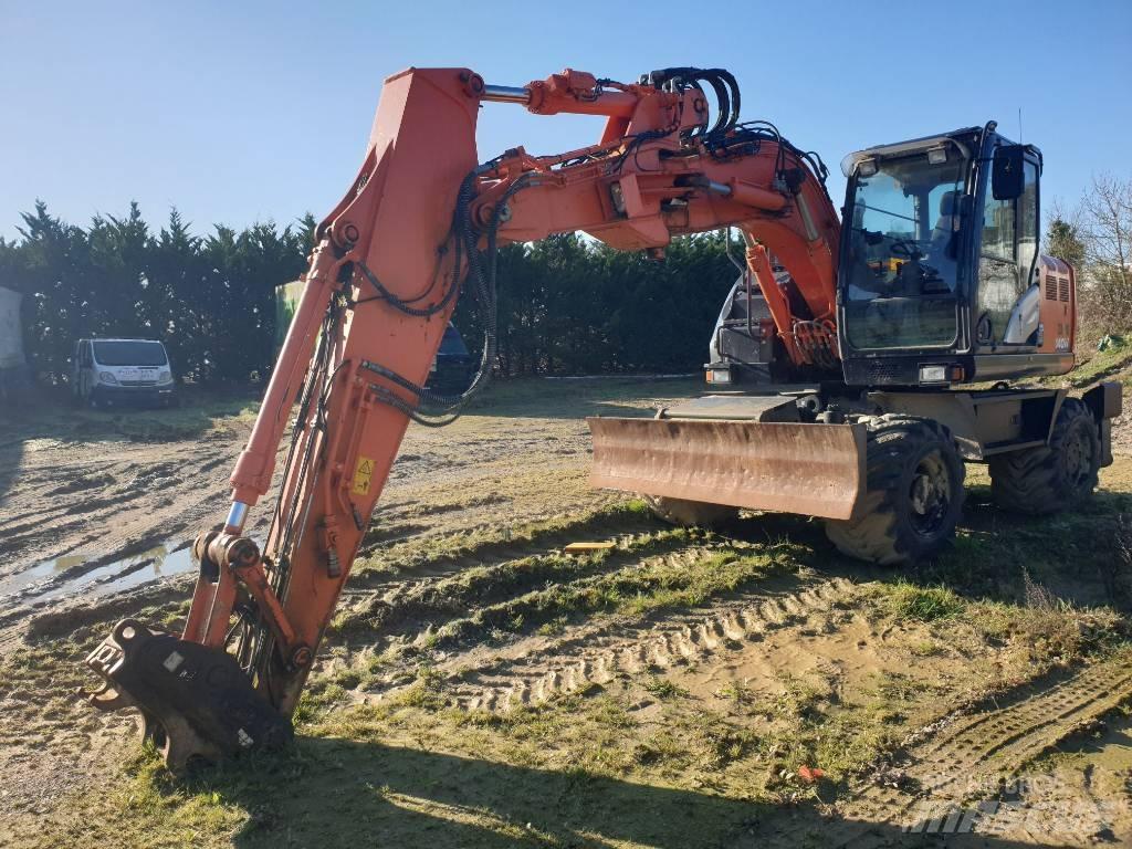 Hitachi ZX140W-6 Gumikerekes kotrók