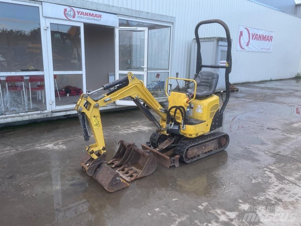 Yanmar SV08 (AJ088) Mini kotrók < 7t