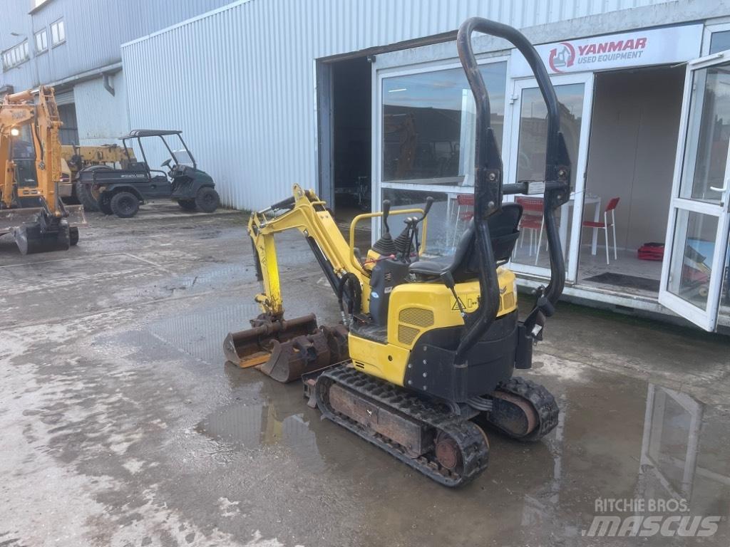 Yanmar SV08 (AJ088) Mini kotrók < 7t