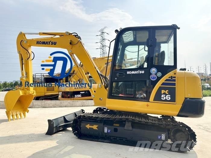 Komatsu PC 56 Mini kotrók < 7t