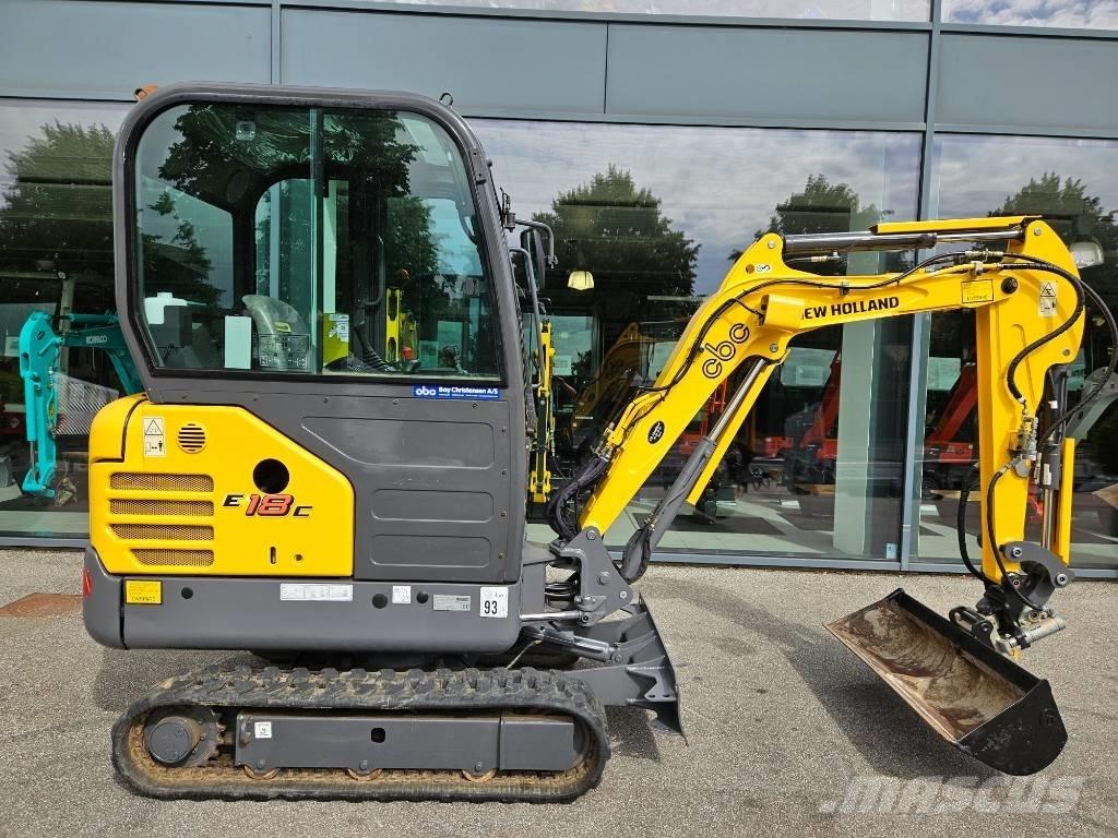 New Holland e18c Mini kotrók < 7t