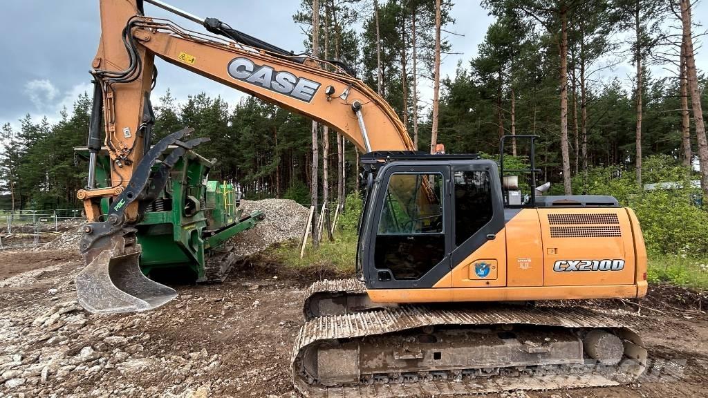 CASE CX 210 D Lánctalpas kotrók