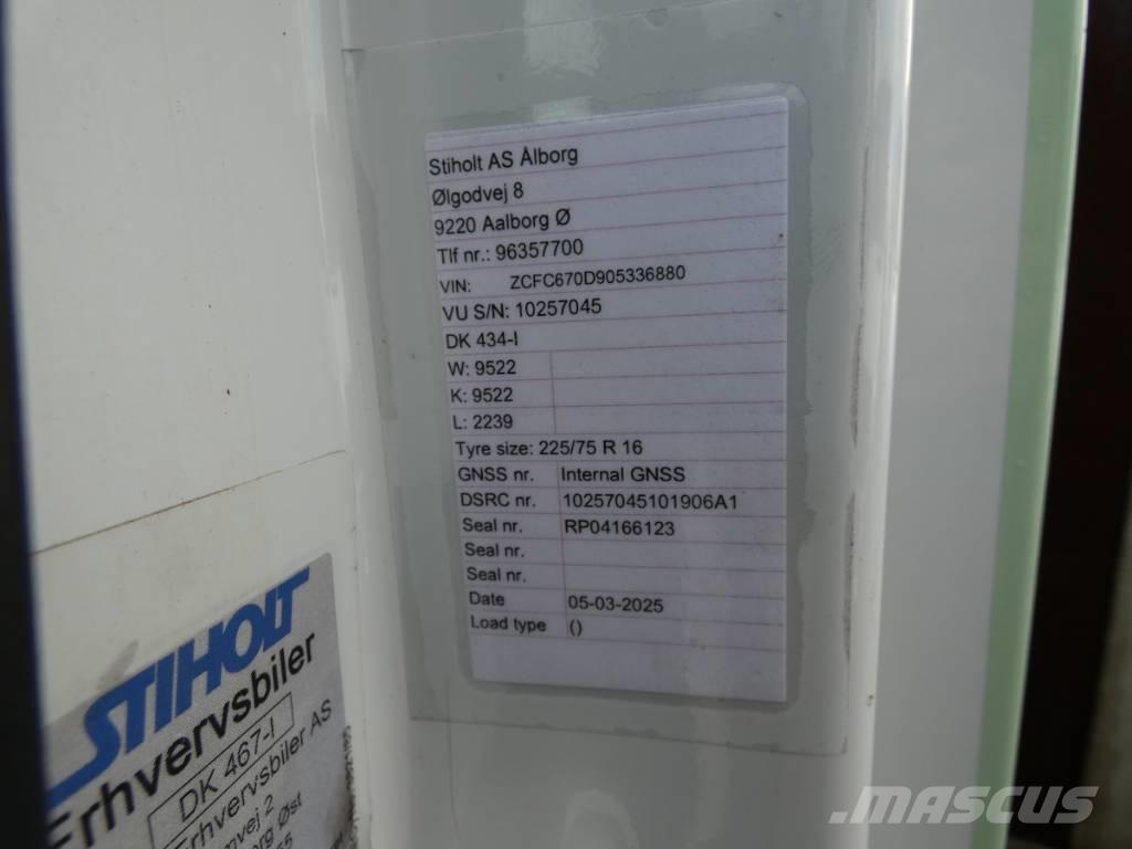 Iveco 70C 18 Fülkés alváz