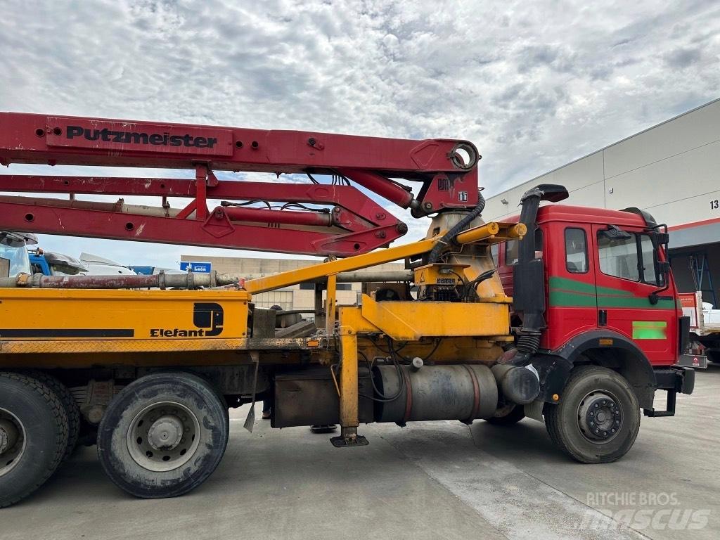 Mercedes-Benz 2435 Betonkeverők/Betonpumpák