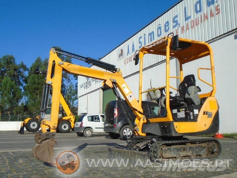 Yanmar SV 18 Mini kotrók < 7t