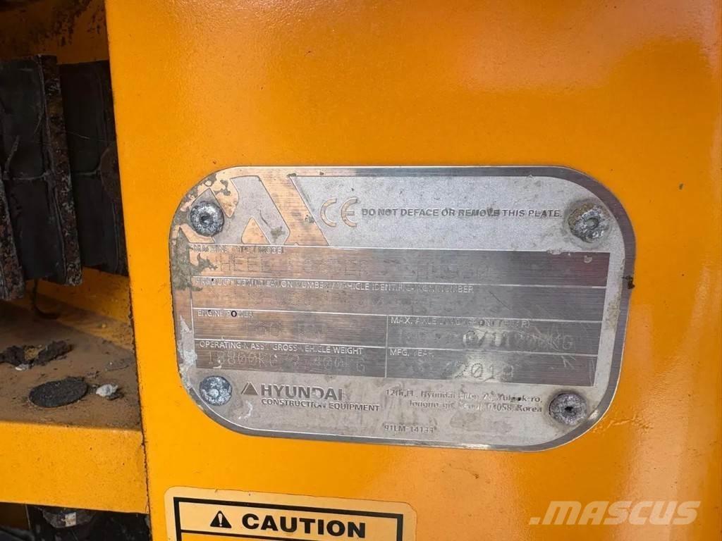 Hyundai HL960 Gumikerekes homlokrakodók