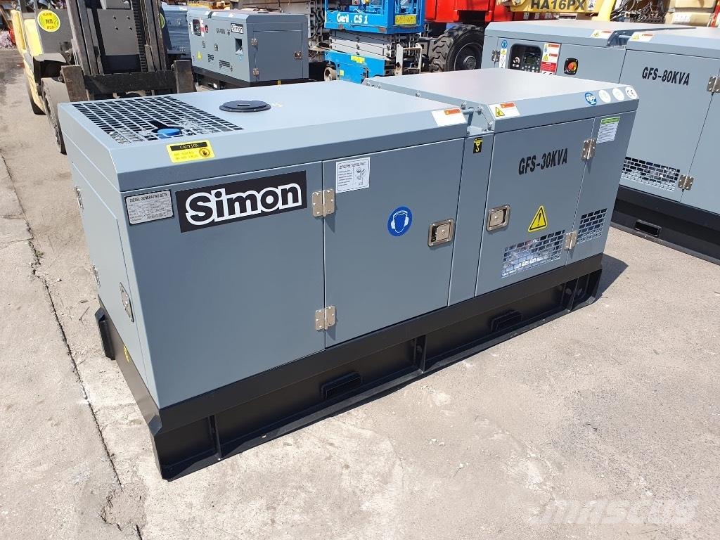 Simon 30KVA Dízel áramfejlesztők