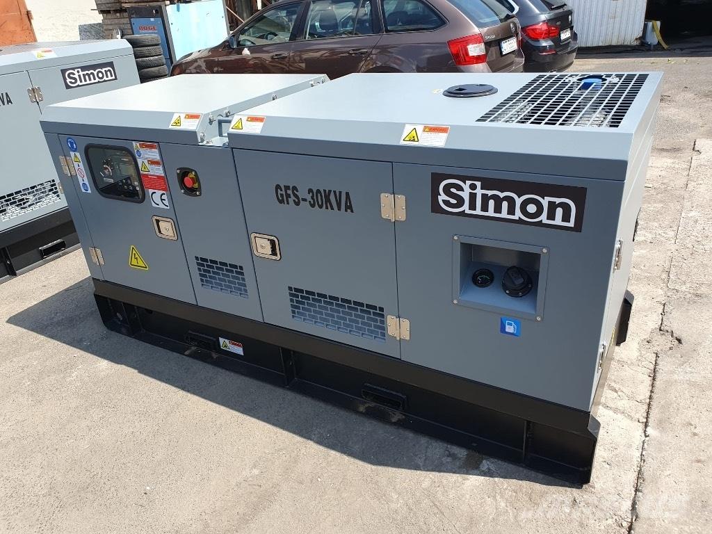Simon 30KVA Dízel áramfejlesztők